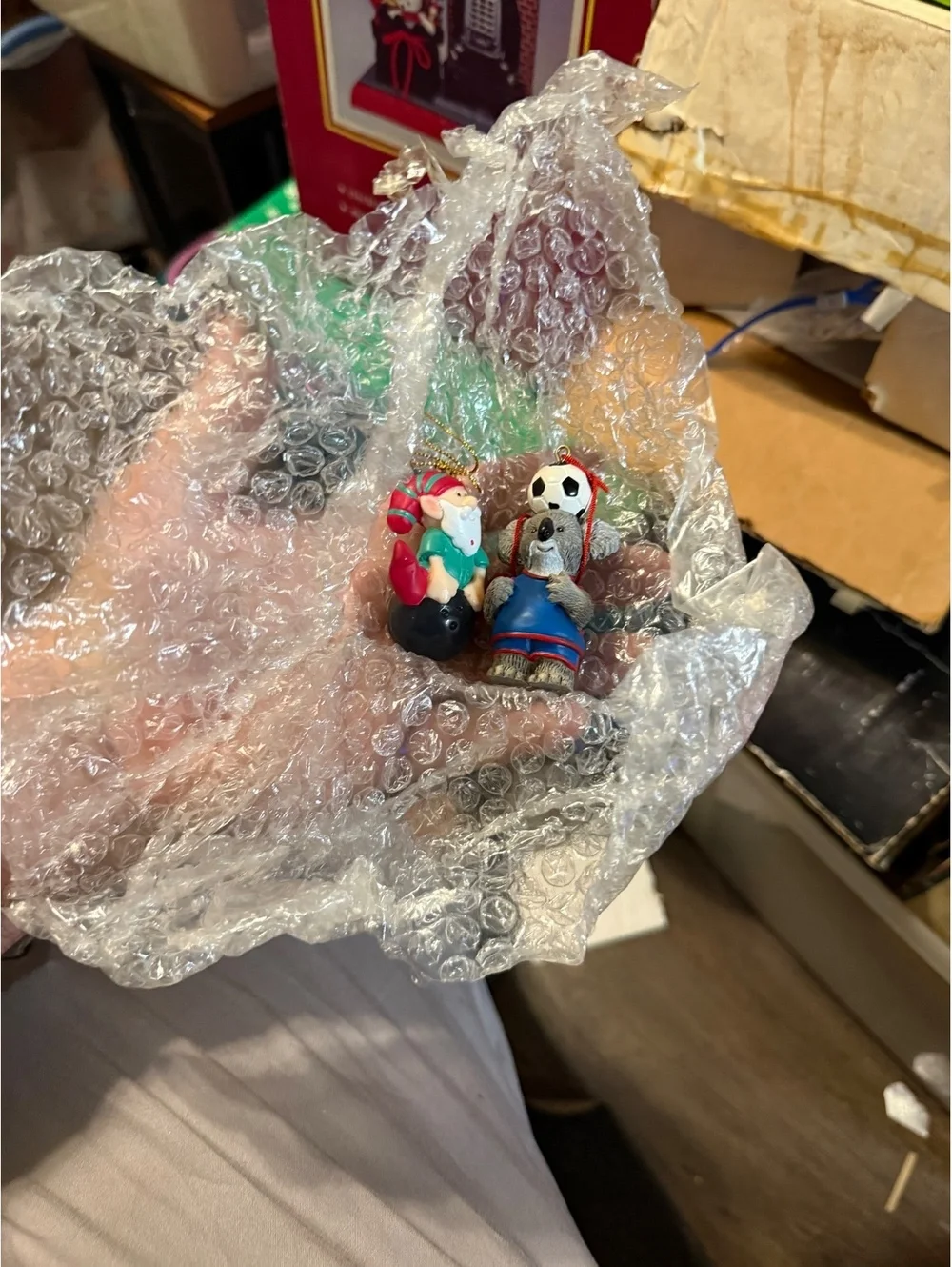 Avon Gift Collection Sports Bear Ornament Soccer-Koala